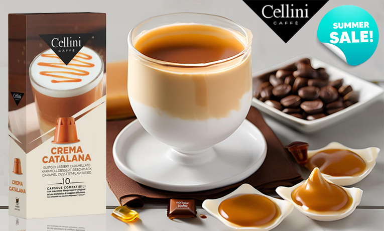 Ρόφημα Crema Catalana Συμβατές Κάψουλες Nespresso